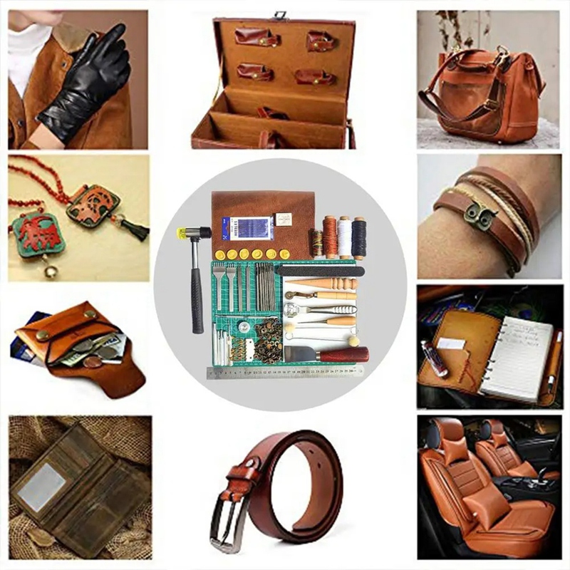 Leatherwork Manual - Deri Alet Seti Deri Çalışma Aletleri