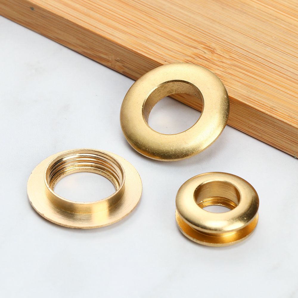 Leatherwork Eyelets - 2 adet dayanıklı pirinç halkalar yıkayıcı