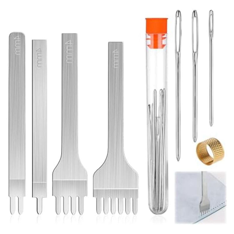Leatherwork Beginner Tools - ABHI-14 Parça Deri İşleme Aletleri, 4mm