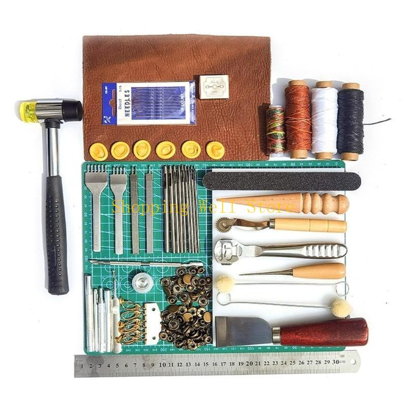 Leatherwork Beginner Tools - KX4B Deri Çalışma Aletleri ve Malzemeleri