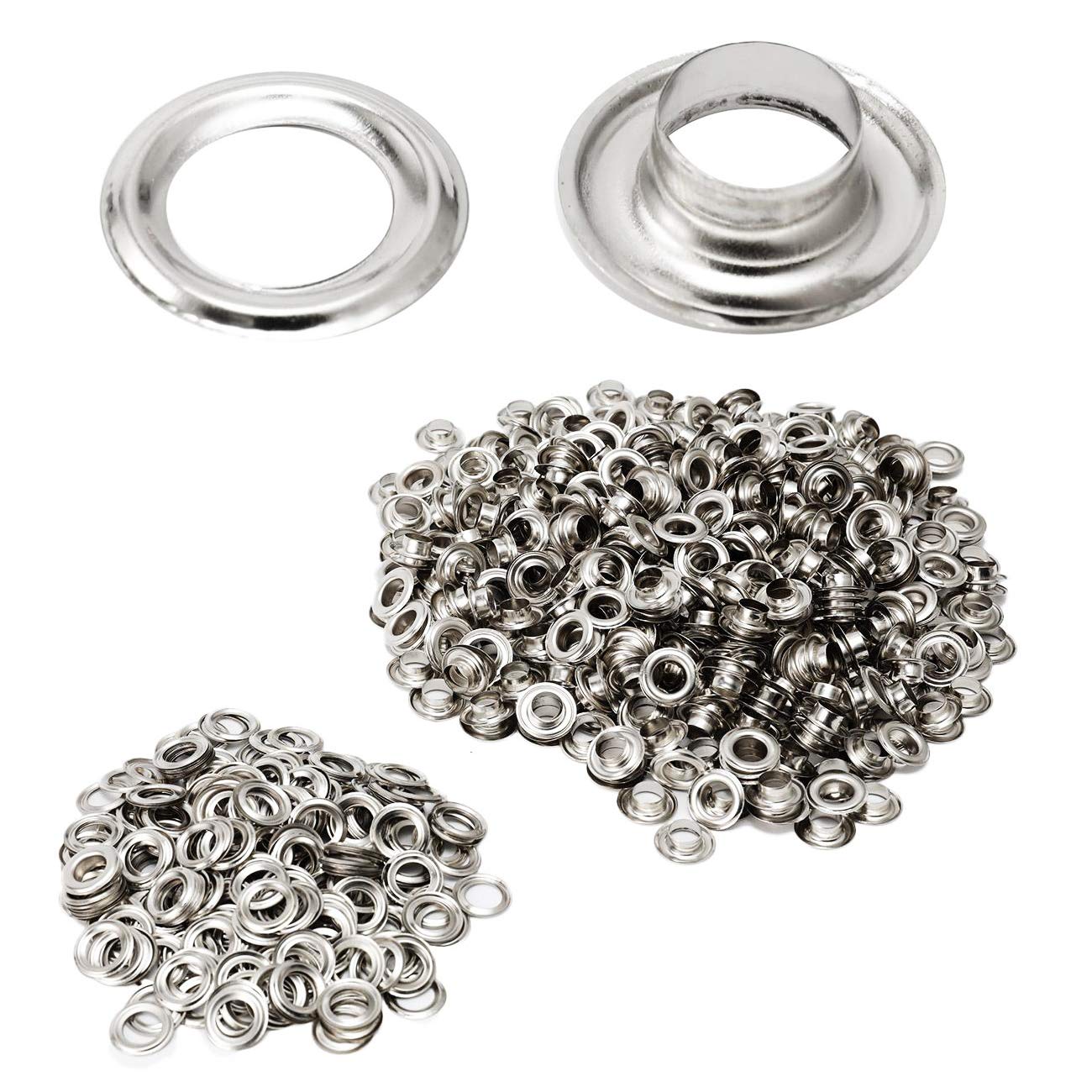 Leatherwork Eyelets - 1000 adet Grommet kiti Metal halkalar
