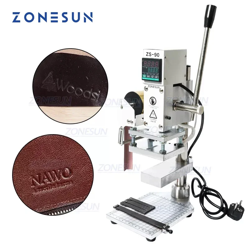 Leatherwork Manual - ZONESUN İki Çalışma Tablalı Manuel Deri