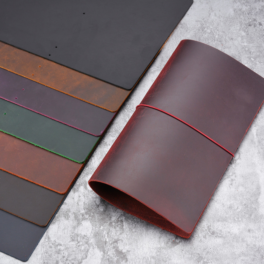 Leatherwork Books - DIY Defter Kapağı Çılgın At Deri