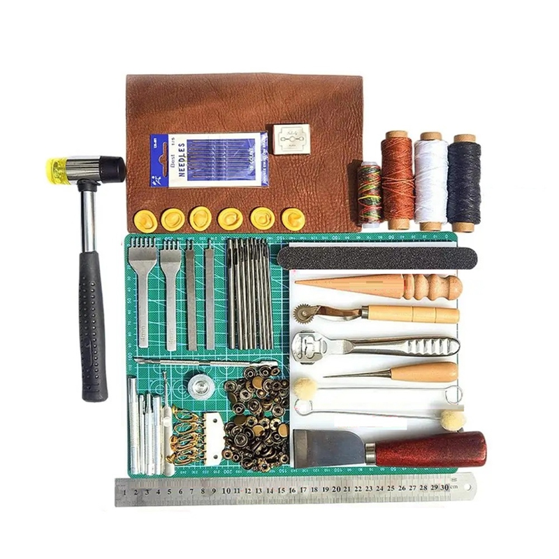 Deri Alet Seti Deri Çalışma Al - Leatherwork Manual incelemesi ve fiyatı