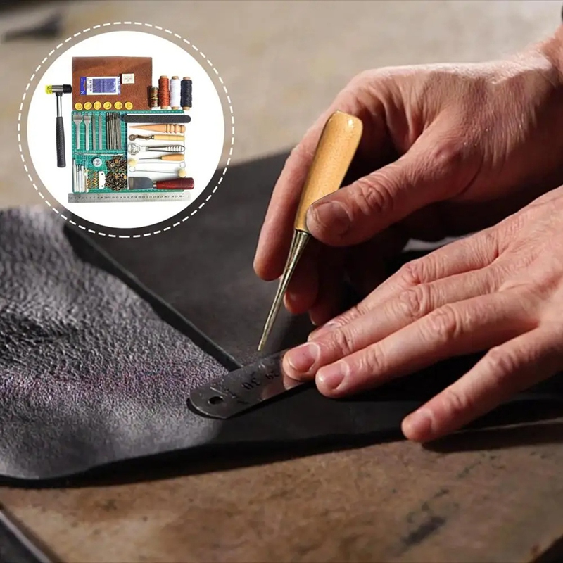 Deri Alet Seti Deri Çalışma Al - Leatherwork Manual incelemesi ve fiyatı