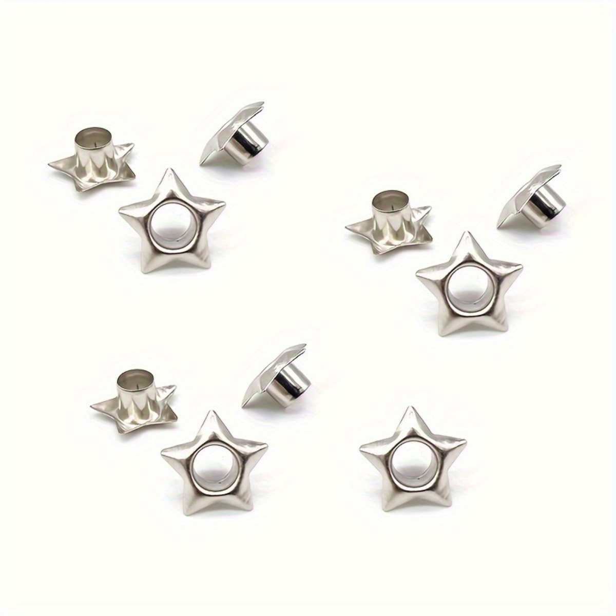 20 adet yıldız şeklinde halkal - Leatherwork Eyelets incelemesi ve fiyatı