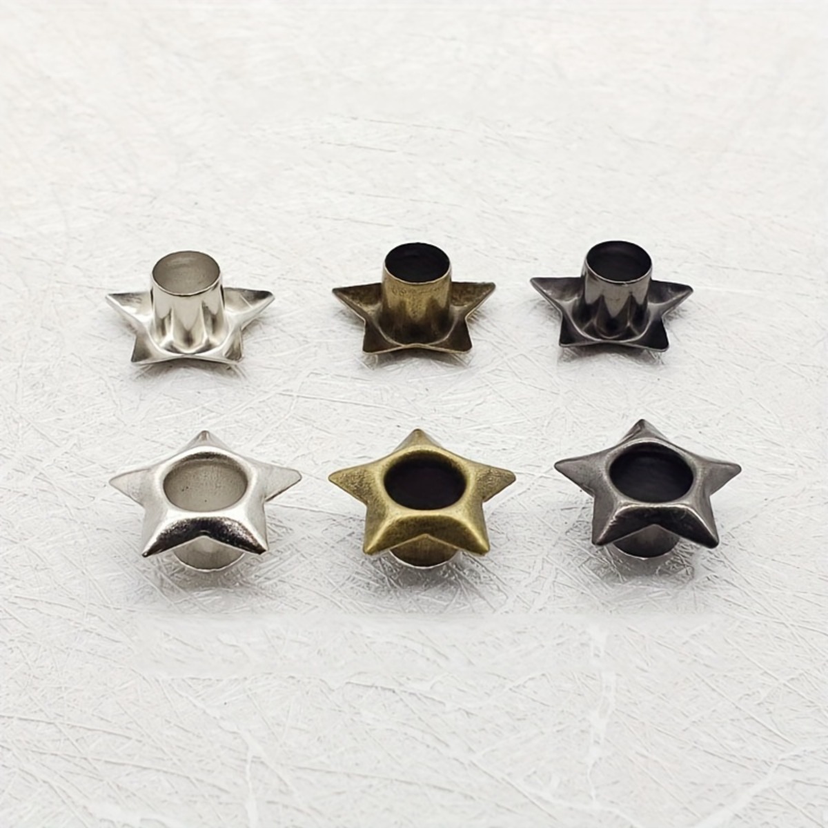 20 adet yıldız şeklinde halkal - Leatherwork Eyelets incelemesi ve fiyatı