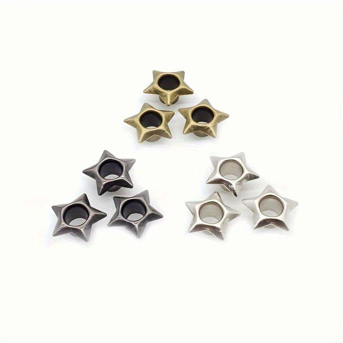 20 adet yıldız şeklinde halkal - Leatherwork Eyelets incelemesi ve fiyatı