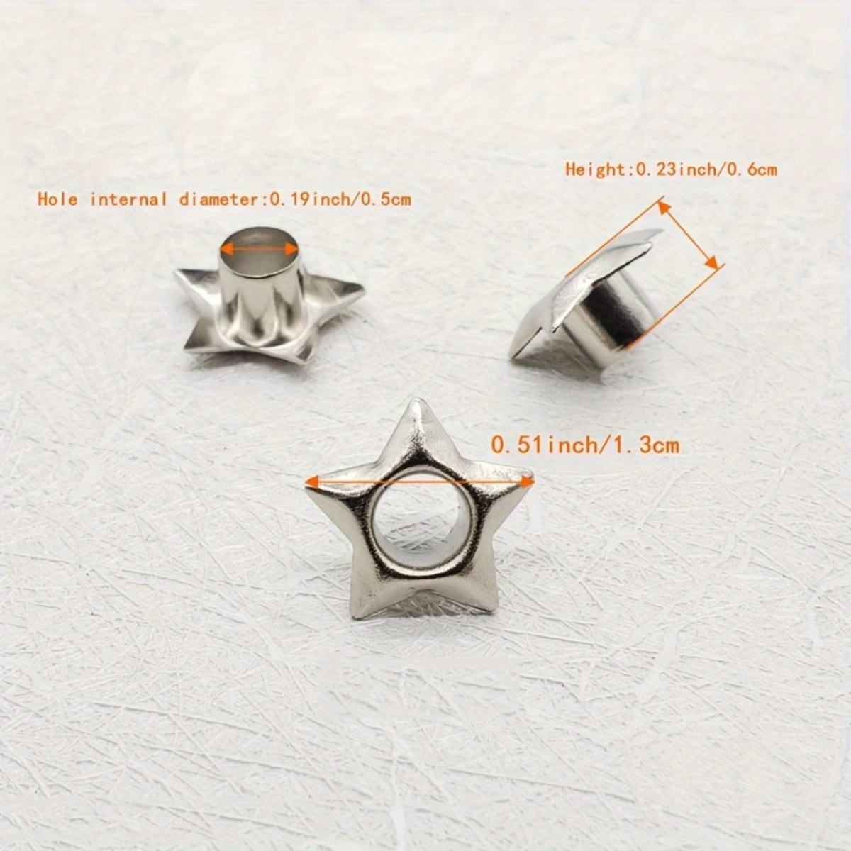 20 adet yıldız şeklinde halkal - Leatherwork Eyelets incelemesi ve fiyatı