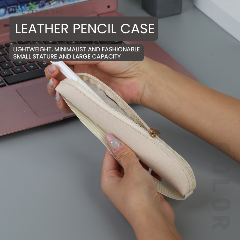 Pu deri kalemlik fermuarlı kal - Leatherwork Books incelemesi ve fiyatı
