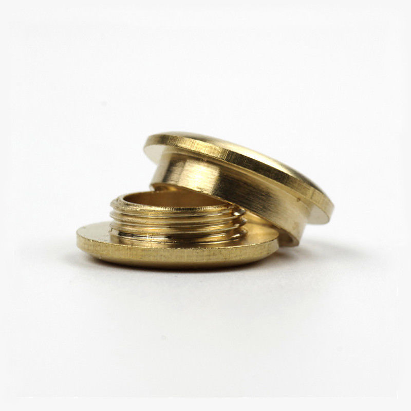2 adet Katı Pirinç vidalı halk - Leatherwork Eyelets incelemesi ve fiyatı