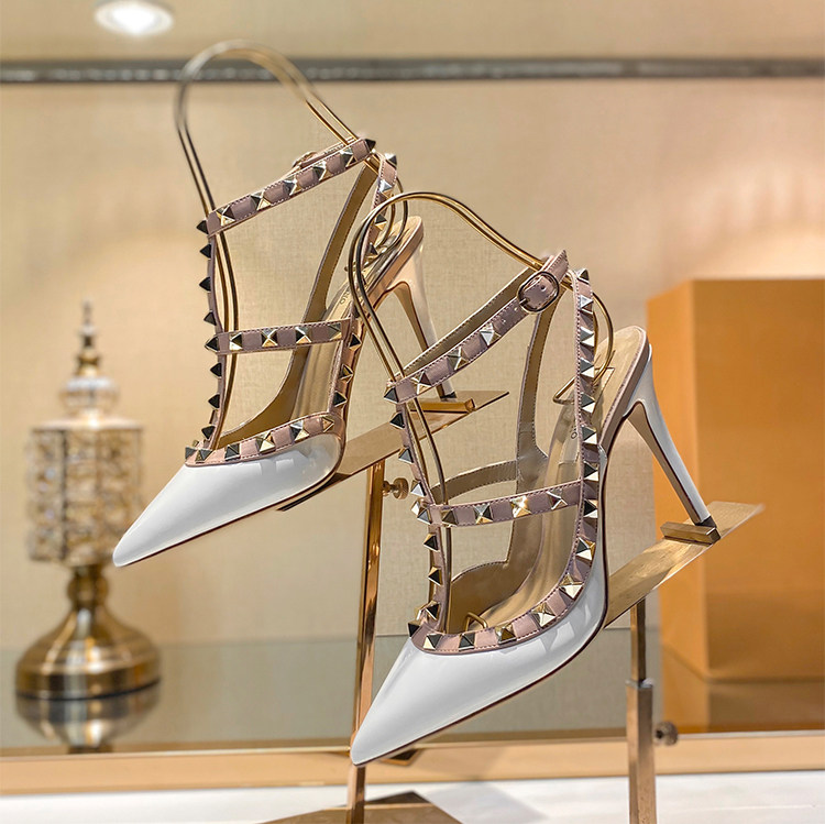 Kadın Gladyatör Topuklu Sandal - Leatherwork Rivets incelemesi ve fiyatı