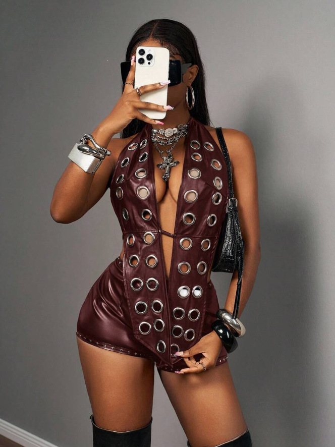 ŞIK BAYAN Siyah Suni Deri Halt - Leatherwork Eyelets incelemesi ve fiyatı