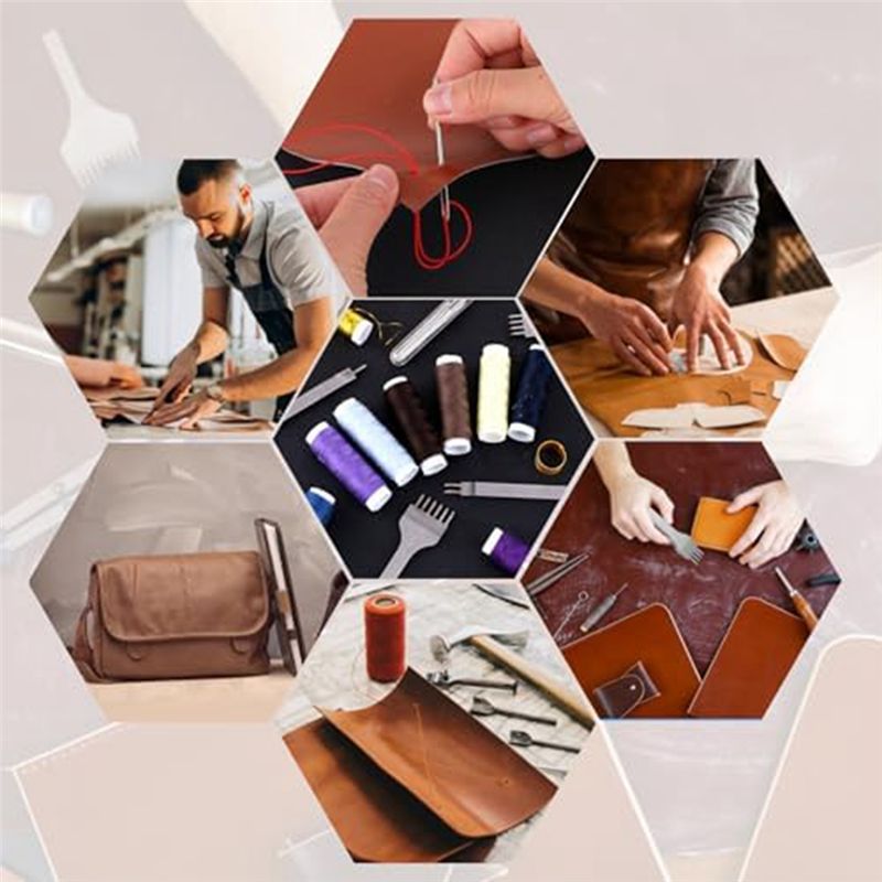 ABHI-14 Parça Deri İşleme Alet - Leatherwork Beginner Tools incelemesi ve fiyatı