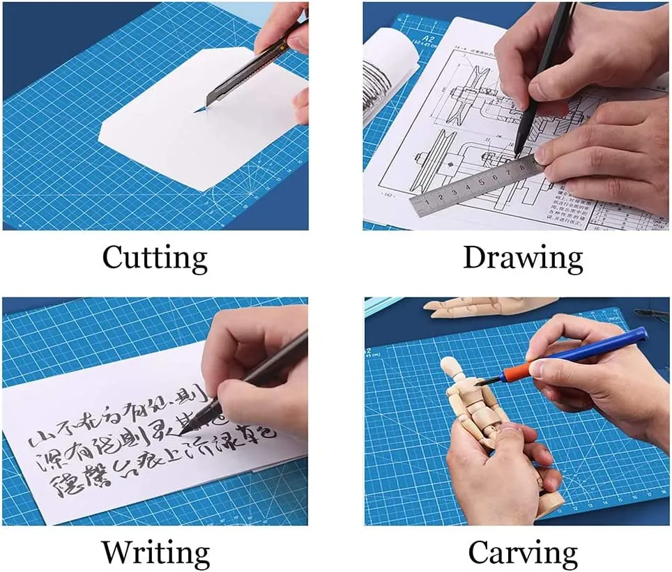 A3 A4 A5 PP Kesme Matı Çalışma - Leatherwork Books incelemesi ve fiyatı
