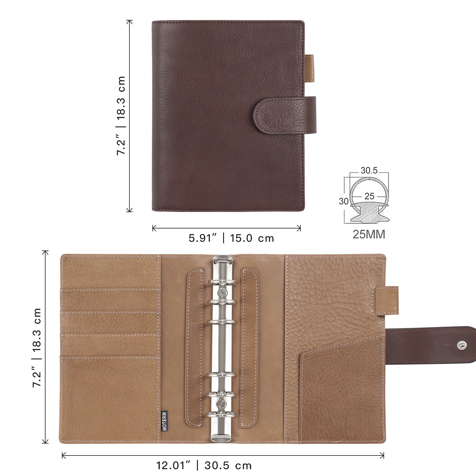 Moterm Franklin Covey Kompakt  - Leatherwork Books incelemesi ve fiyatı