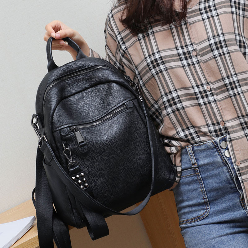 Yeni kadın Sırt Çantaları Moda - Leatherwork Rivets incelemesi ve fiyatı
