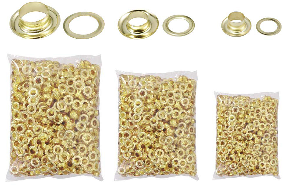 1000 adet Grommet kiti Metal h - Leatherwork Eyelets incelemesi ve fiyatı