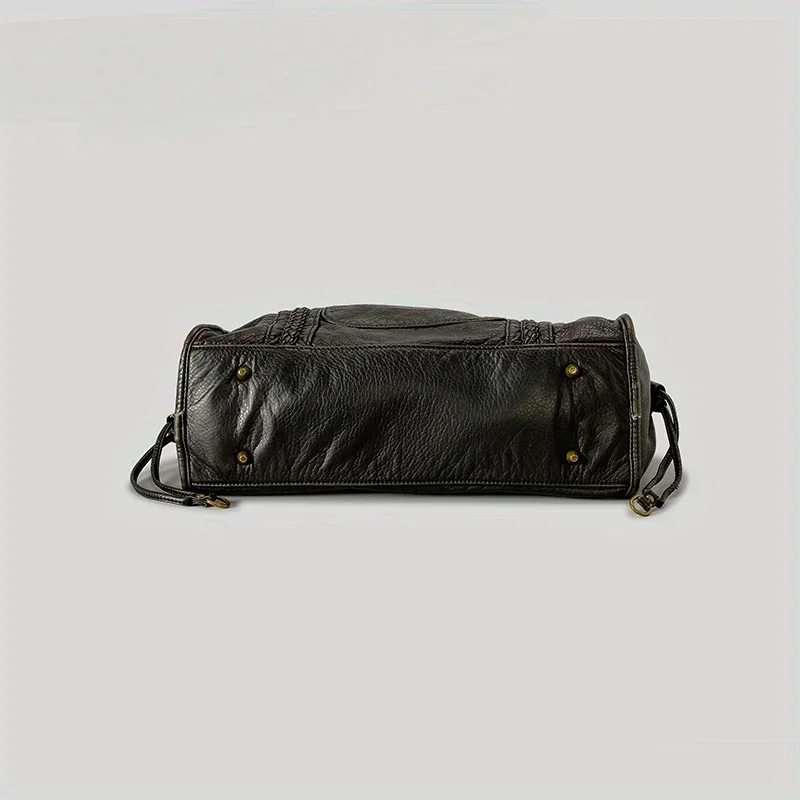 Kadın Moda Vintage Yıkanmış Yu - Leatherwork Rivets incelemesi ve fiyatı