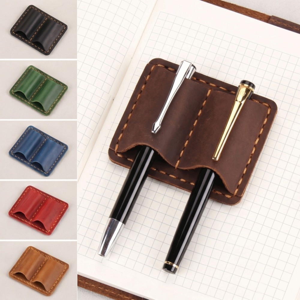Çift Vintage Deri Kalem Tutucu - Leatherwork Books incelemesi ve fiyatı
