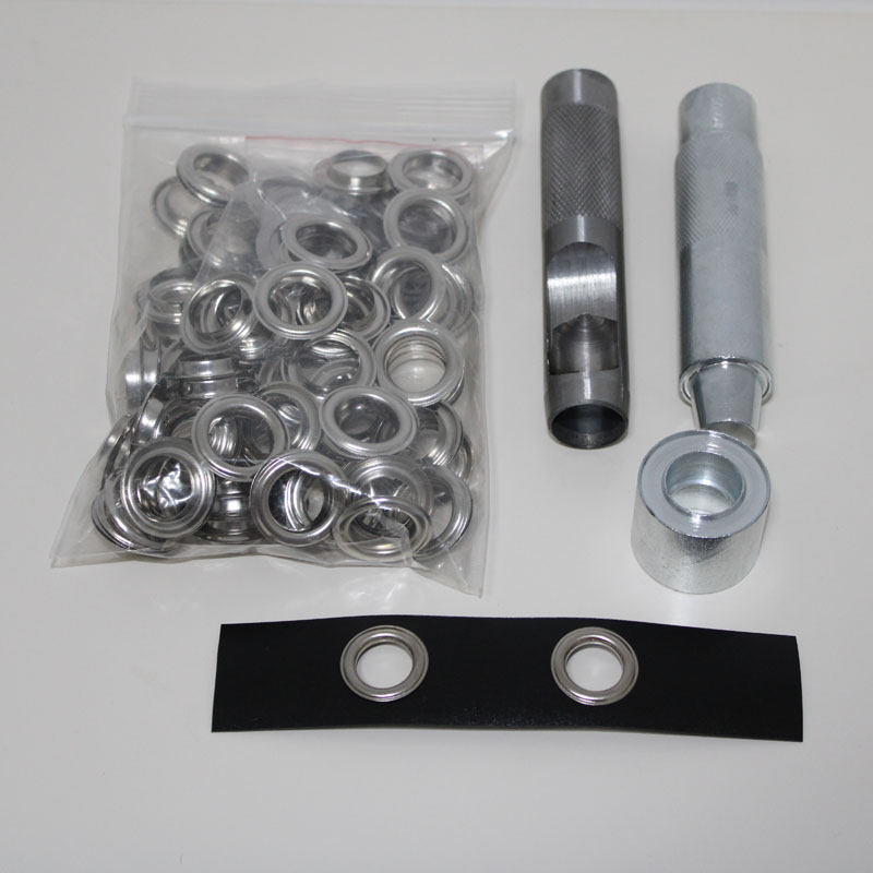 4mm-14mm 100 Takım Gümüş Kuşgö - Leatherwork Eyelets incelemesi ve fiyatı