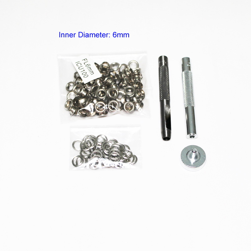 4mm-14mm 100 Takım Gümüş Kuşgö - Leatherwork Eyelets incelemesi ve fiyatı