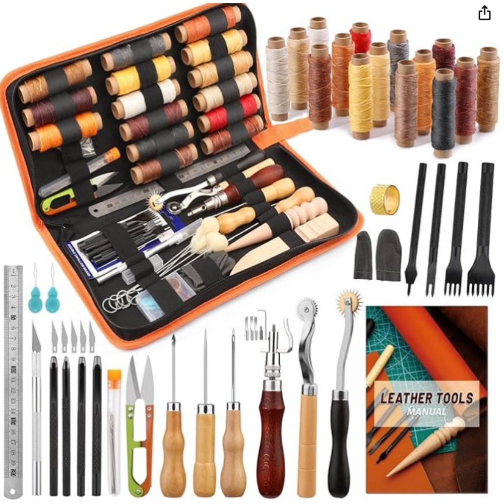 Deri Çalışma Araçları Pratik D - Leatherwork Beginner Tools incelemesi ve fiyatı