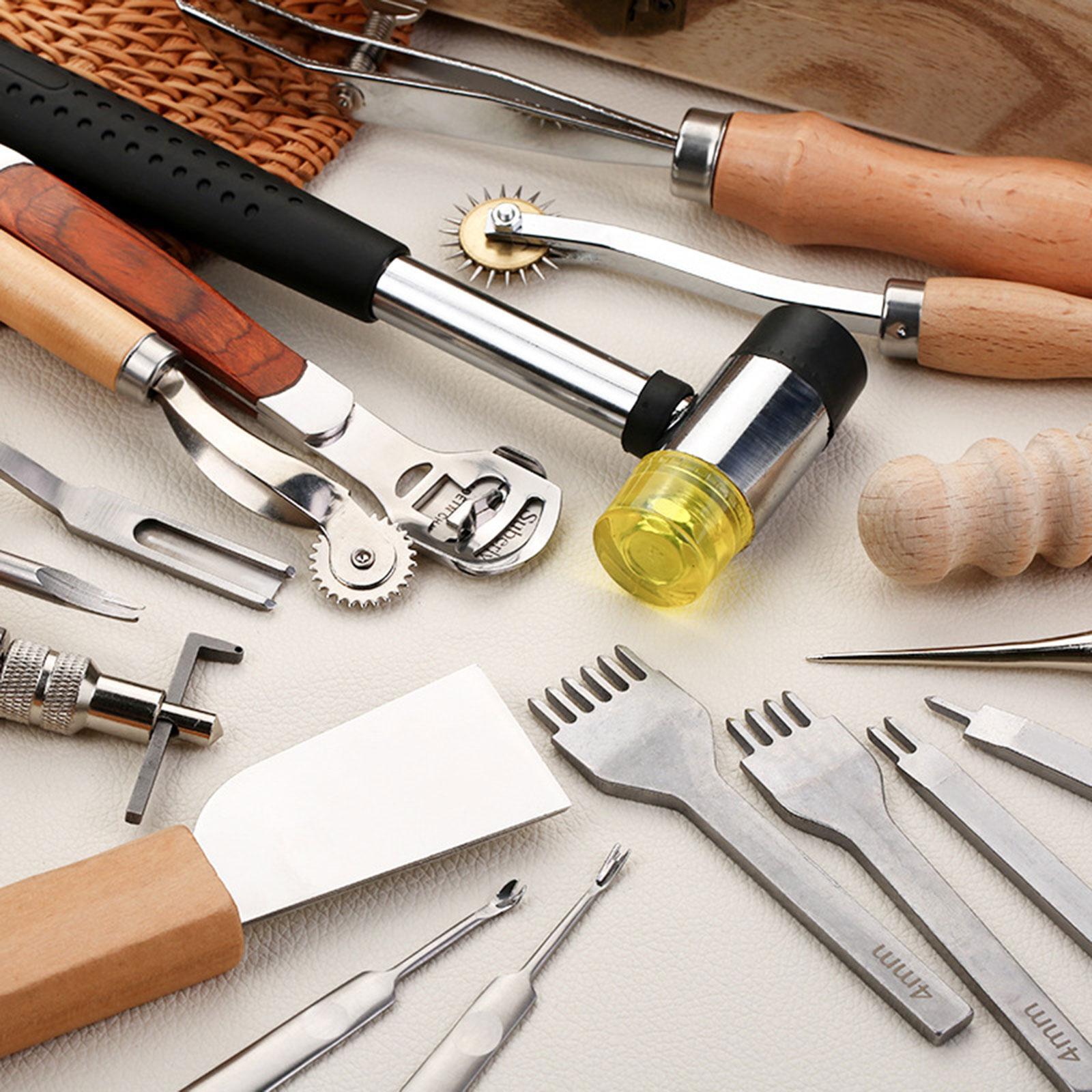 29x PU Deri İşleme Seti Ekipma - Leatherwork Beginner Tools incelemesi ve fiyatı