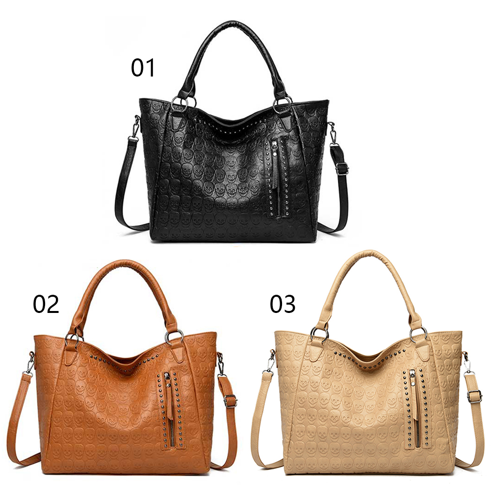 Punk Kafatası Crossbody Çanta  - Leatherwork Rivets incelemesi ve fiyatı