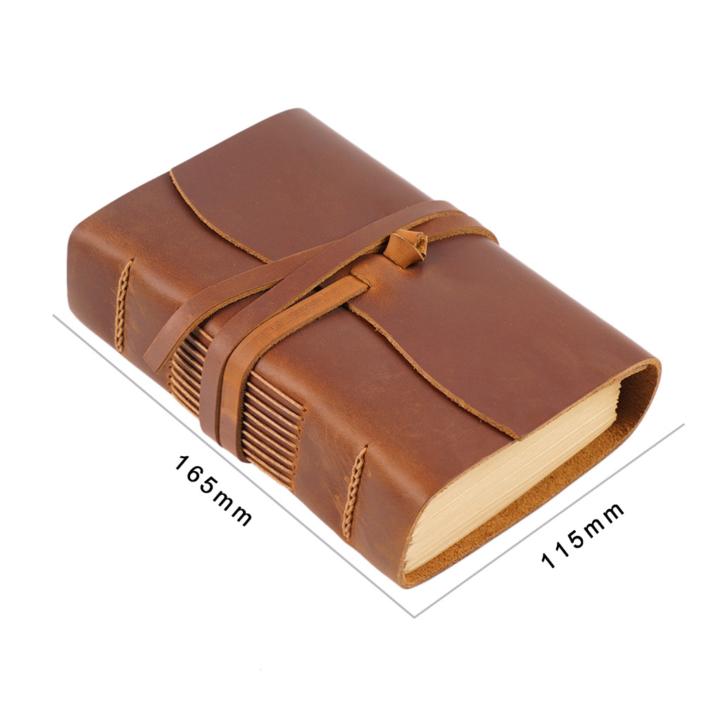 El yapımı deri not defteri kah - Leatherwork Books incelemesi ve fiyatı