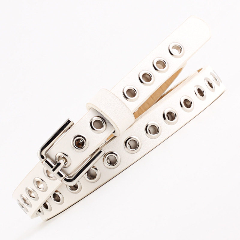 1.4 cm Kadın Pantolon Kemer Pu - Leatherwork Eyelets incelemesi ve fiyatı