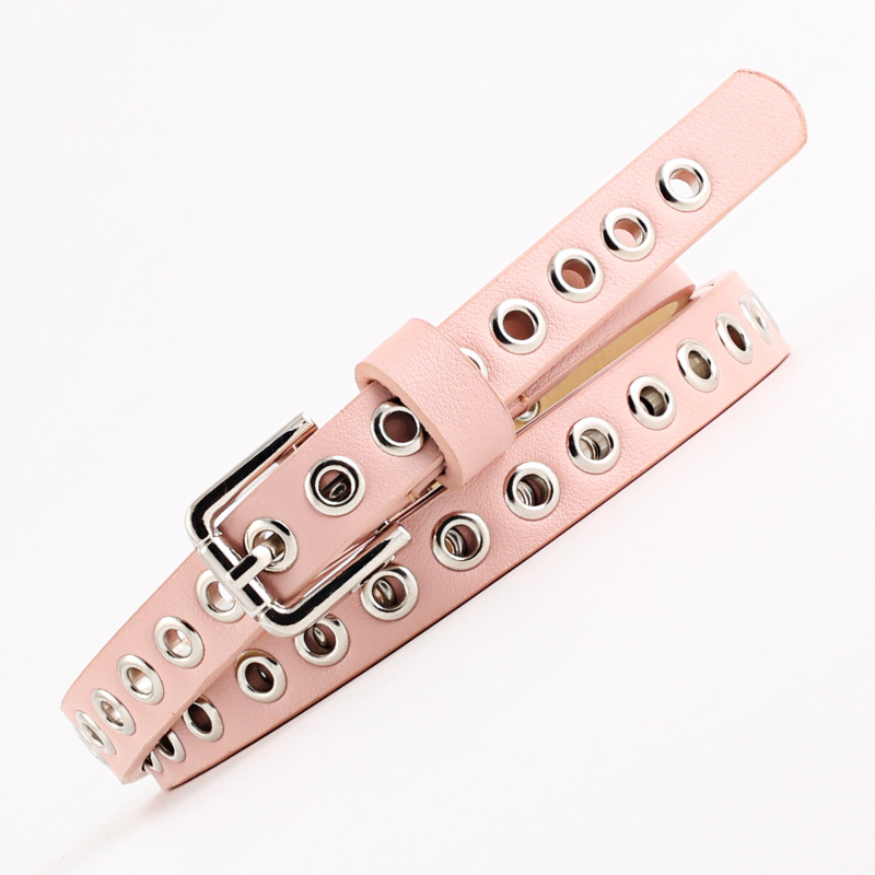 1.4 cm Kadın Pantolon Kemer Pu - Leatherwork Eyelets incelemesi ve fiyatı